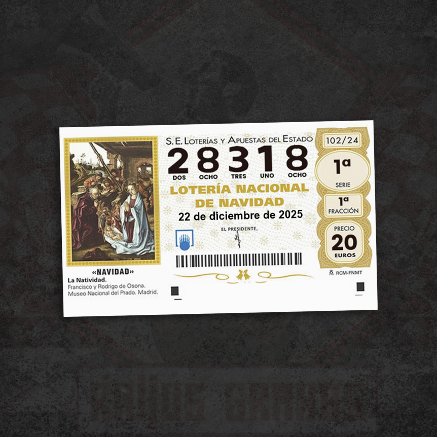 Décimo Lotería Navidad Raíjos Granas