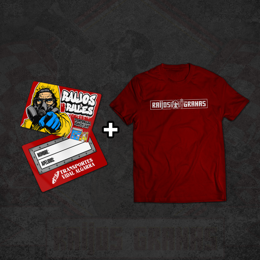 Carnet Simpatizante + Camiseta Raijos Granas 25/26